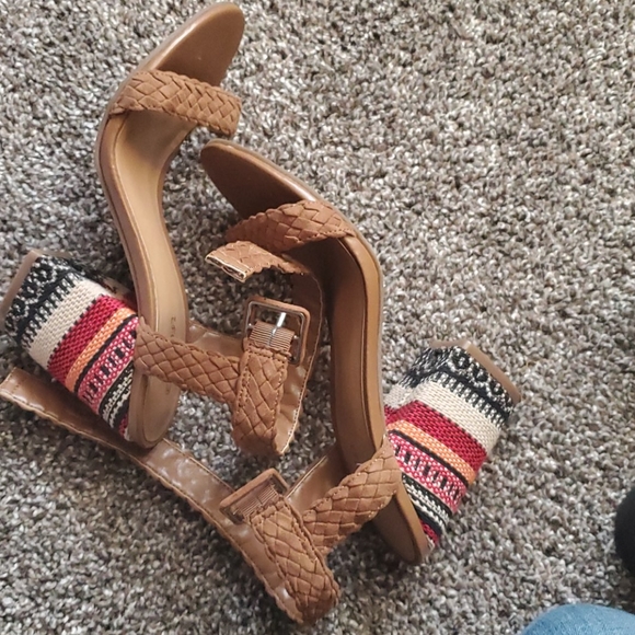 Crown vintage block sandals - Picture 2 of 2